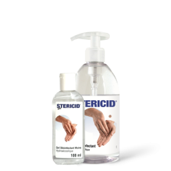 Gel désinfectant hydroalcoolique STERICID - STERIDIS