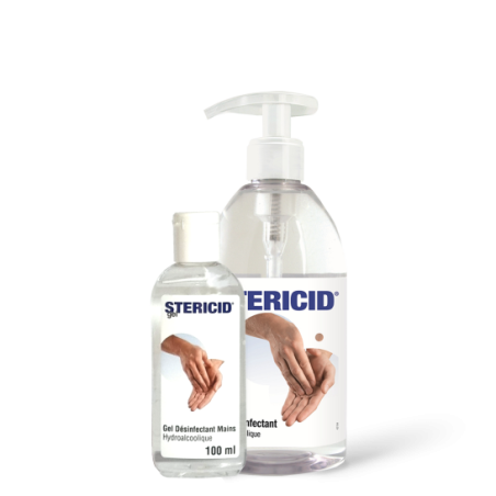 Gel désinfectant hydroalcoolique STERICID - STERIDIS