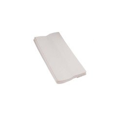 Serviettes en tissu, 1 épaisseur, pliées en C - LARIDENT