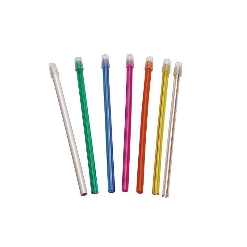 Pompes à salive transparente 100 pcs - LARIDENT