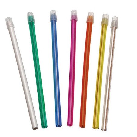 Pompes à salive transparente 250 pcs- LARIDENT