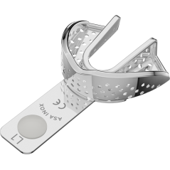 Porte empreinte perforé avec bord - ASA DENTAL