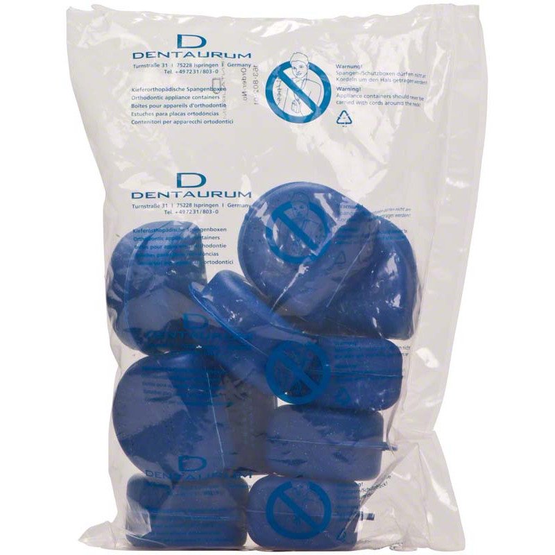 Boîte, Orthobox magnum, bleu Dentaurum 10pcs