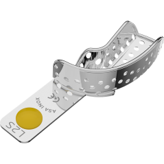 Porte empreinte partiel perforé avec bord - ASA DENTAL