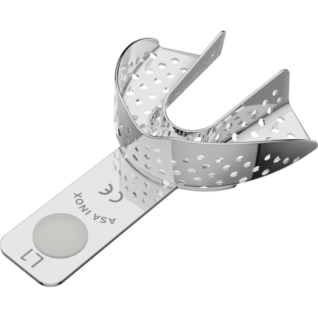 Porte empreinte perforé sans bord - ASA DENTAL