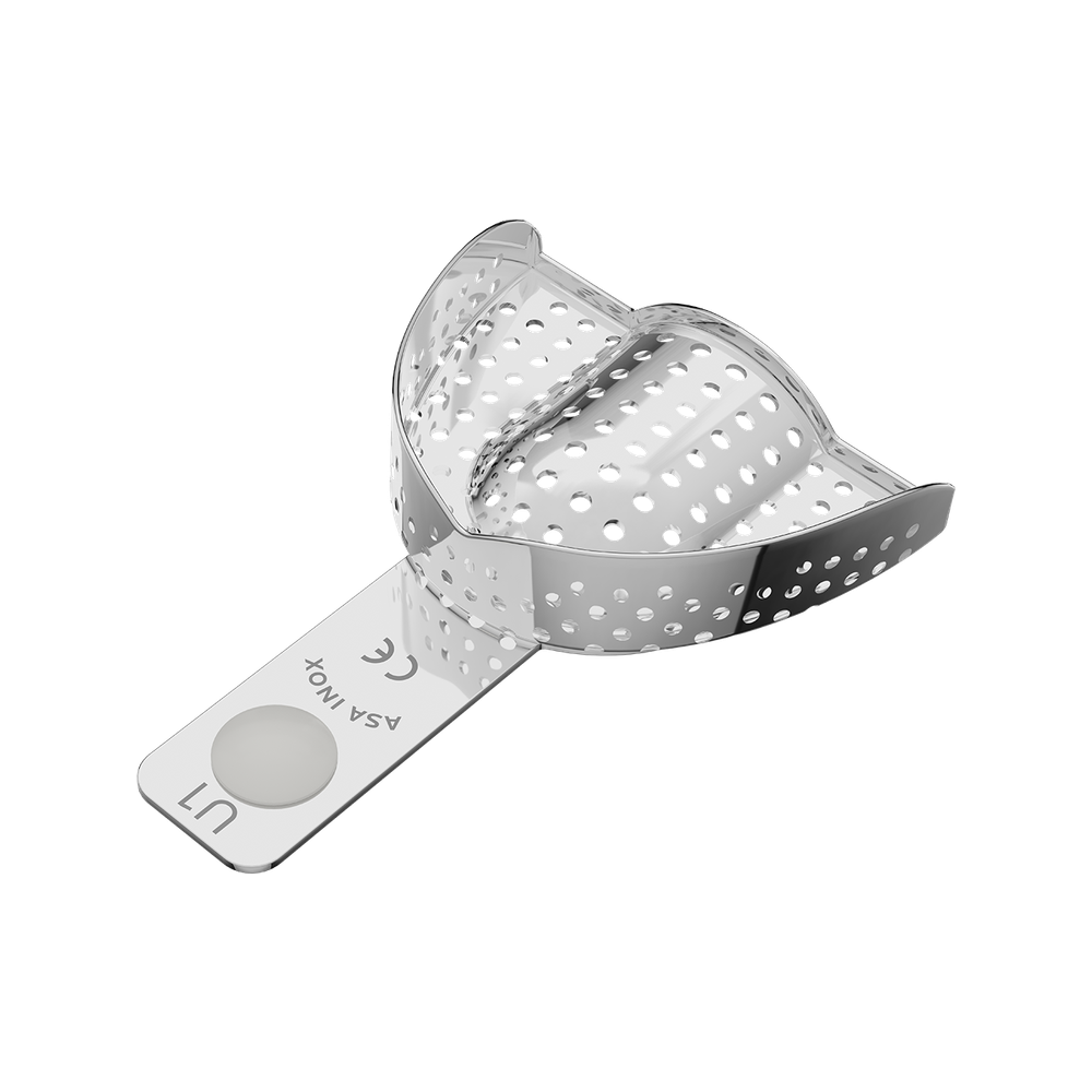 Porte empreinte perforé sans bord - ASA DENTAL