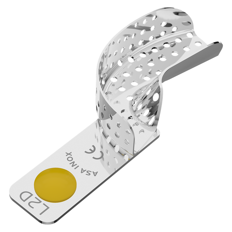 Porte empreinte partiel perforé sans bord - ASA DENTAL Porte empreinte partiel perforé sans bord - ASA DENTAL