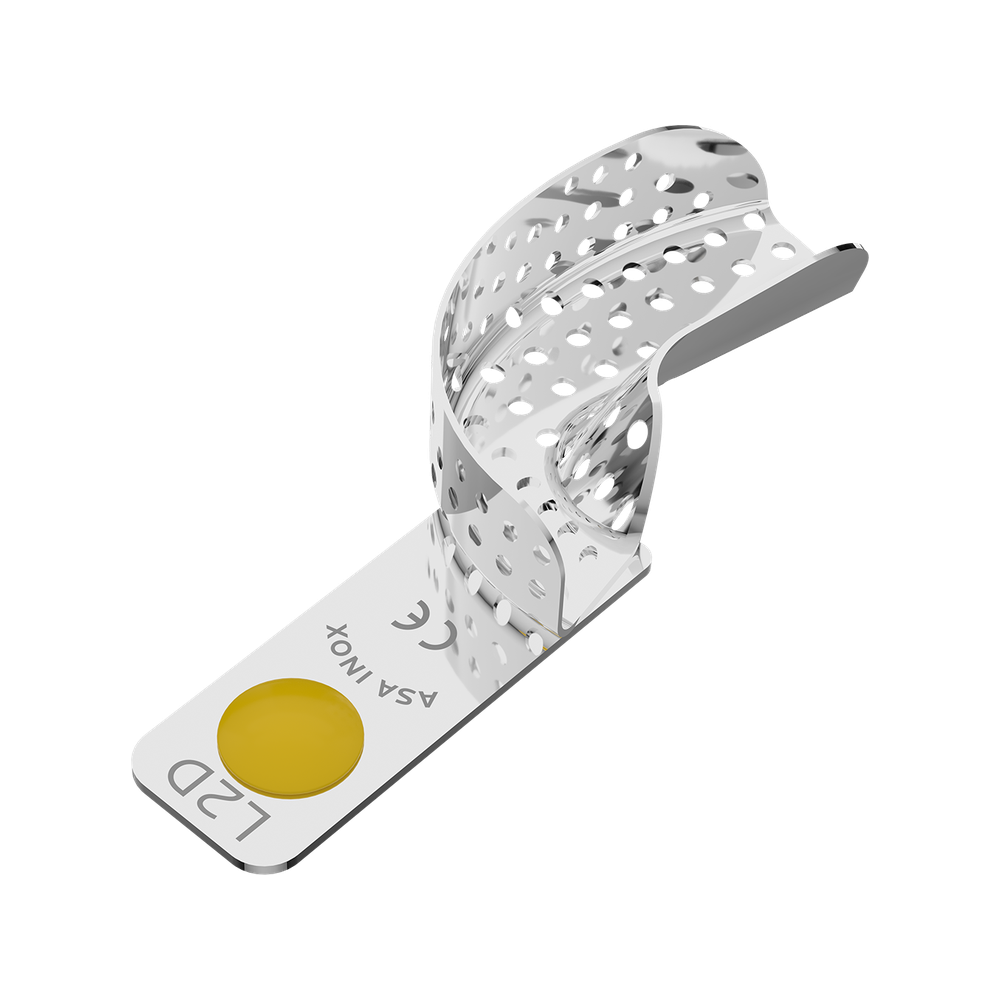 Porte empreinte partiel perforé sans bord - ASA DENTAL