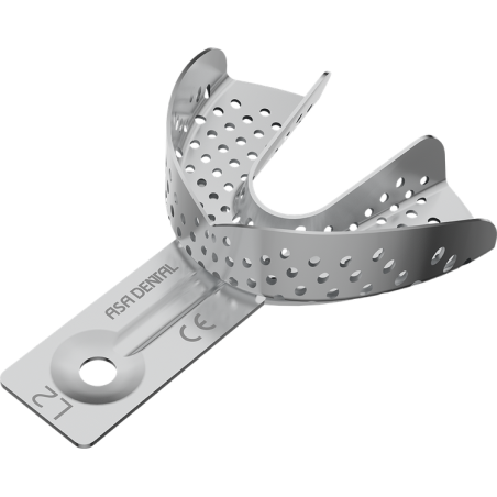 Porte empreinte perforé sans bord - ASA DENTAL