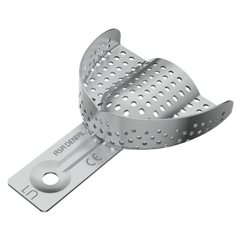 Porte empreinte perforé sans bord - ASA DENTAL