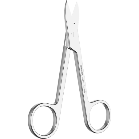 Ciseaux à couronnes droit - courbes lame dentelée - ASA DENTAL