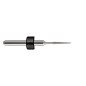 Fraise Ø 0,6 mm arbre 3,0 mm longueur totale 40 mm revêtement diamanté électrolytique 28° Fraise Ø 0,6 mm arbre 3,0 mm longueur totale 40 mm revêtement diamanté électrolytique 28°