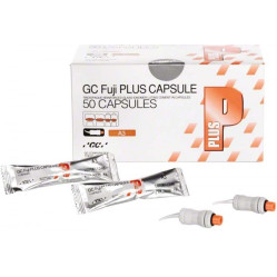 GC Fuji Plus 50 Capsules  A3 - GC DENTAL