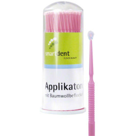 Applicateur en coton floqué 100 pièces - SMARTDENT