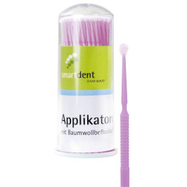 Applicateur en coton floqué 100 pièces - SMARTDENT