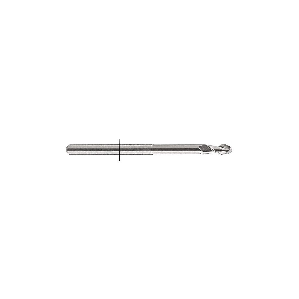 Fraise Ø 0,6 mm  sans revêtement 8088- TOOLS4CADCAM