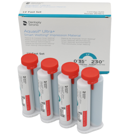 Aquasil Ultra +FLUIDES 4 x 50 ml - DENTSPLY SIRONA