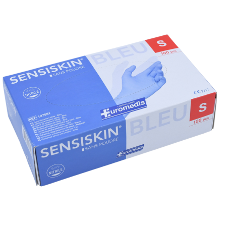 Gants pour cabinet dentaire en nitrile sans poudre - EUROMEDIS