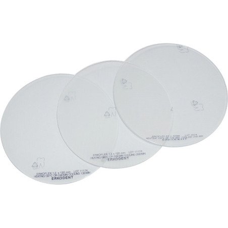 Erkoflex ø 120 mm, transparente 50 pcs - ERKODENT