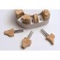 Bi-pins, courts, avec gaines métalliques - 100 et 1000 pièces - RENFERT Bi-pins, courts, avec gaines métalliques - 100 et 1000 pièces - RENFERT