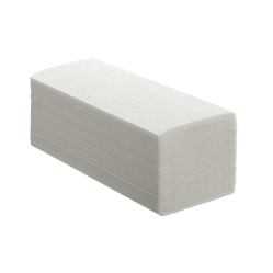 Essuie-mains pliés en V blancs 24 x 21cm 3200 pcs - AREADENTAL