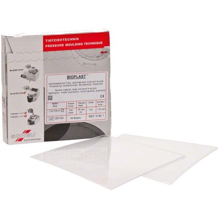Plaques BIOPLAST® carre 125 x 125mm - SCHEU