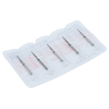 Fraises FG G859.314 / 5 pcs avec la bague verte - EDENTA