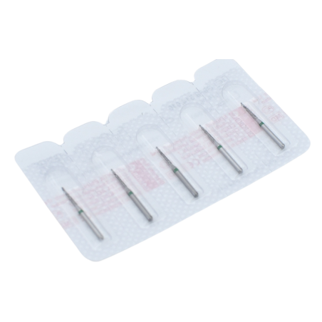 Fraises FG G858.314 / 5 pcs avec la bague verte - EDENTA