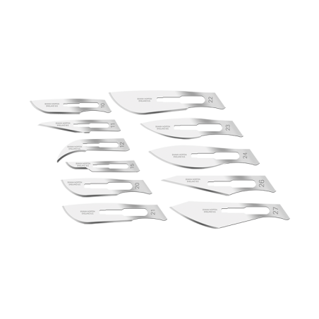 Lames de bistouris stériles recharge 100 pièces - EUROMEDIS