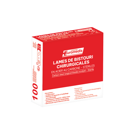 Lames de bistouris stériles - EUROMEDIS