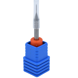 Fraise pour PMMA carbure monobloc Ø 0,5 mm Z2 8208TT   compatible  Dentsply  SIRONA - TOOLS4CADCAM