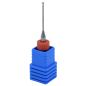 Fraise pour PMMA carbure monobloc Ø 1,0 mm, Z2 8207TT compatible Dentsply SIRONA MCX5 ®* - TOOLS4CADCAM Fraise pour PMMA carbure monobloc Ø 1,0 mm, Z2 8207TT compatible Dentsply SIRONA MCX5 ®* - TOOLS4CADCAM