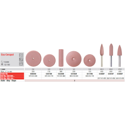 Polissoirs Exa Cerapol 12 pcs - EDENTA