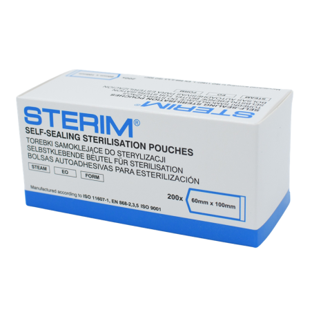 Sachet de stérilisation en papier et aluminium STERIM® 200 pcs - STERIM