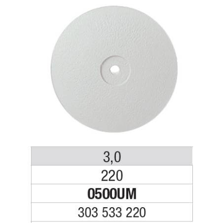 Polissoir universel Exa Intrapol pour les résines acryliques et le plâtre 12 pcs- EDENTA