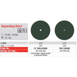 Disques à séparer - EDENTA