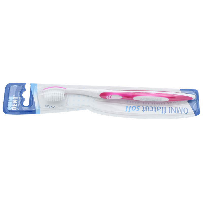 Brosse à dents flatcut 1 pcs - OMNIDENT