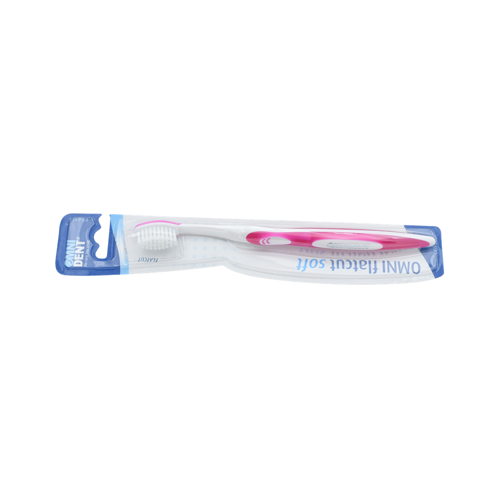 Brosse à dents flatcut 1 pcs - OMNIDENT