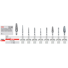 Fraise de restauration VZ65 CAD / CAM PPEK / PMMA - EDENTA