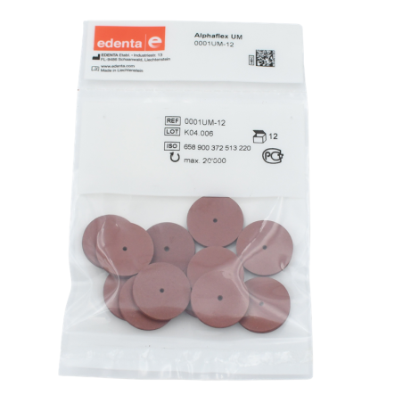 Polissoirs Alphaflex pour métaux précieux - EDENTA