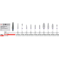 Fraise en carbure pour alliages (spécial Titan) denture 24 - Edenta Fraise en carbure pour alliages (spécial Titan) denture 24 - Edenta