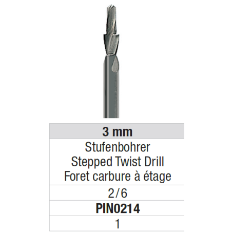 Foret étagés pour pins ( pindex ) renfert PIN0214 - EDENTA