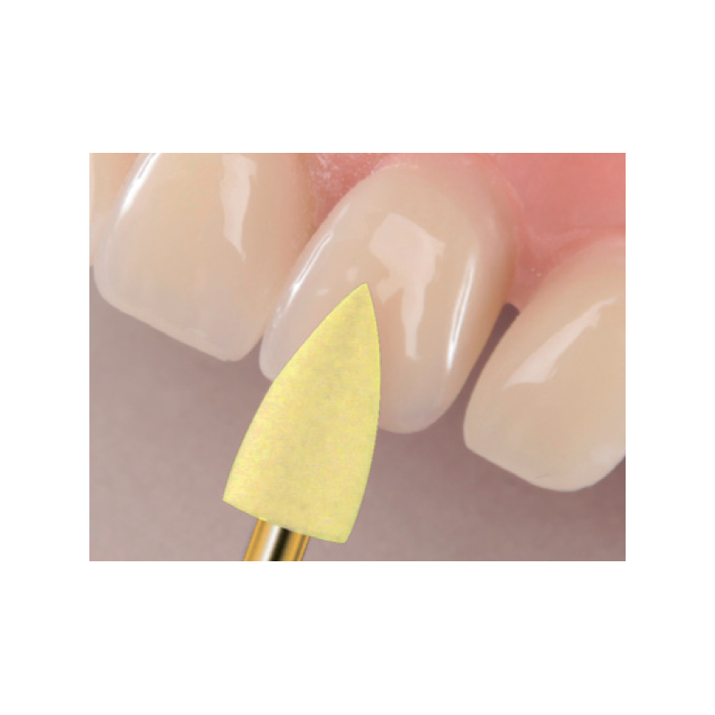 Polissoirs TopGloss RA brillant supérieur 6 pcs - EDENTA