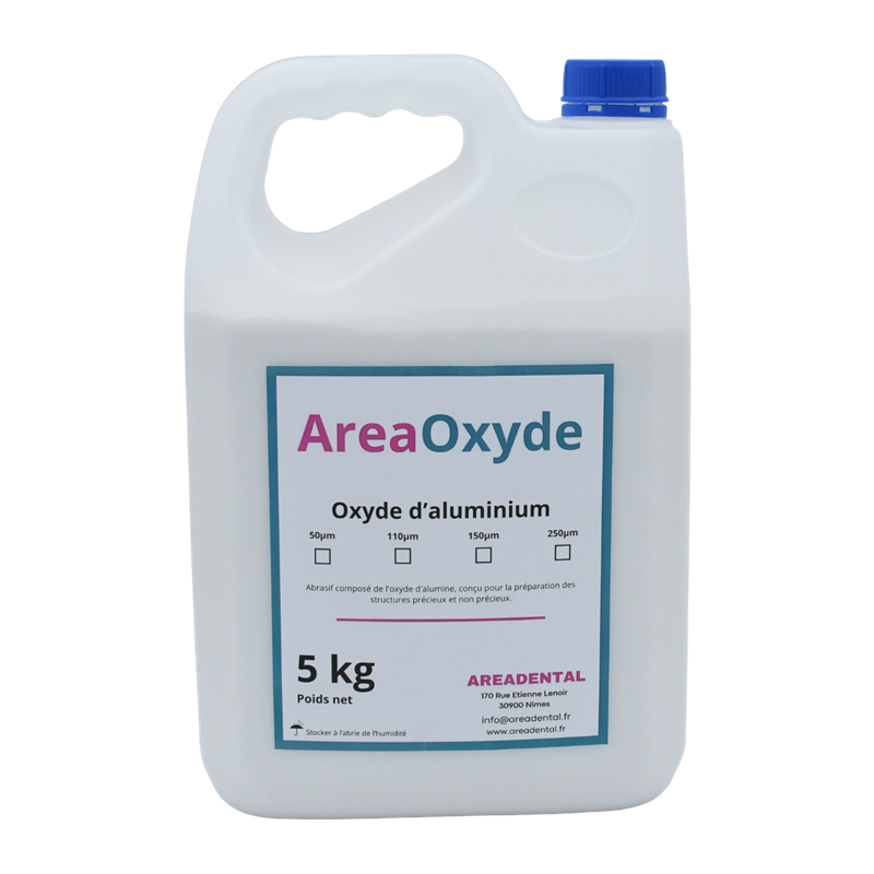 Oxyde d'aluminium 5kg / 10 kg / 20 kg - AREADENTAL