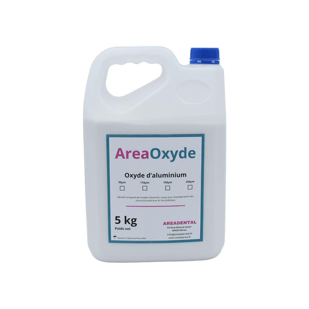 Oxyde d'aluminium 5kg / 10 kg / 20 kg - AREADENTAL