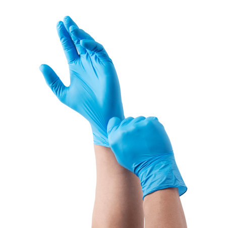 Gants médical cabinet dentaire nitril 4 g 100 pcs - OPHARM