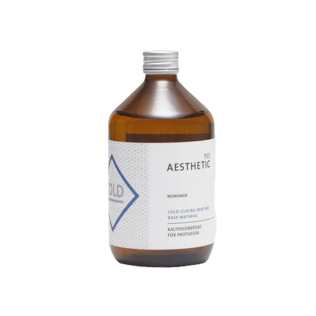 Aesthetic Blue résine prothétique, monomère 500 ml - CANDULOR