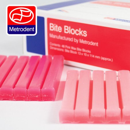 Blocs de morsure / occlusion Bite blocks 48 pcs - METRODENT