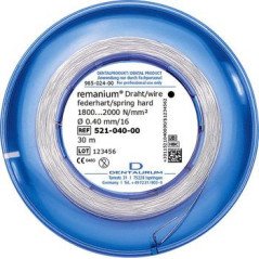 Fil en rouleau remanium®, rond dur-élastique - DENTAURUM