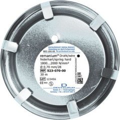 Fil en rouleau remanium®, rond dur-élastique - DENTAURUM